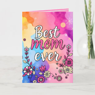 Gift Luxury Floral Trendy Collection Card