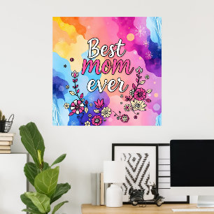 Gift Luxury Floral Trendy Collection Poster