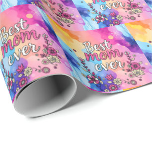 Gift Luxury Floral Trendy Collection Wrapping Paper