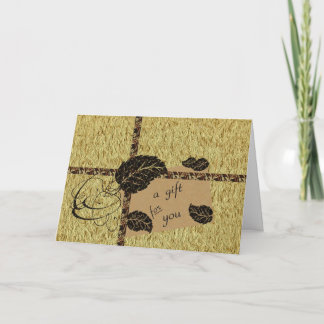 Gift Money Enclosure Card