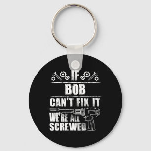 Gift Name Fix It Funny Birthday Personalised Dad I Key Ring