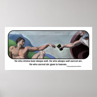 Gift of Beer - Poster