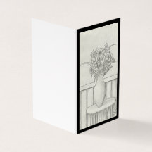 Gift of Flowers - Black