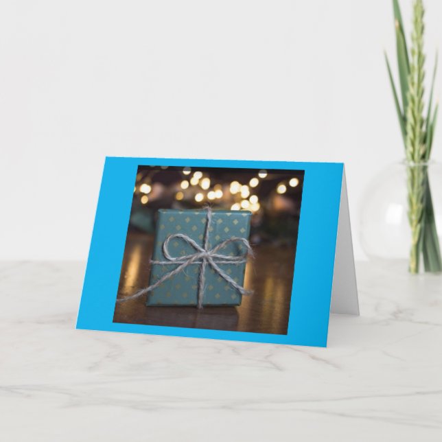 **GIFT OF HAPPINESS & CHEER THIS CHRISTMAS** CARD (Front)