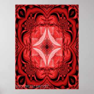 GIFT OF PASSION-RED SERIES I POSTER