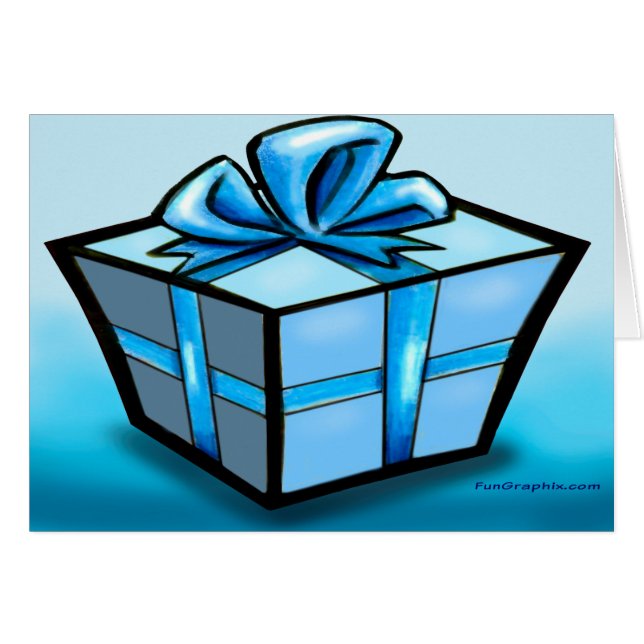 Gift Package Blue (Front Horizontal)