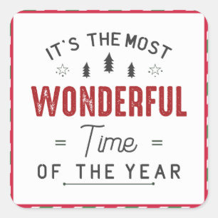 Gift Package Square Sticker