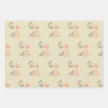 gift paper abstract motives