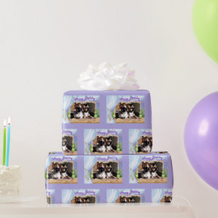gift paper, French bulldogge Wrapping Paper