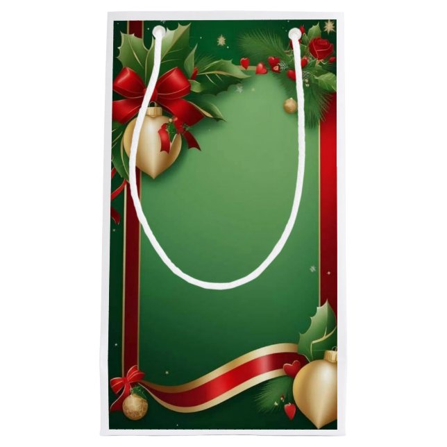 Gift pouch "Houx" Small Gift Bag (Front)