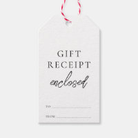 Gift Receipt Enclosed Funny Christmas
