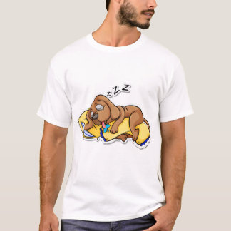 gift SLEEPING DOG T-shirt