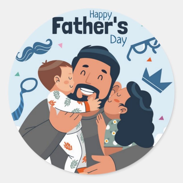 GIFT Sticker Fathers day (Front)