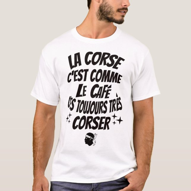 gift symbol of the Corsican flag T-Shirt (Front)