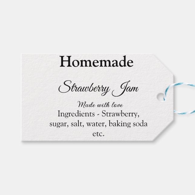 Gift Tag (Front (Horizontal))