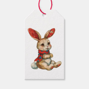 GIFT TAG CHRISTMAS BUNNY