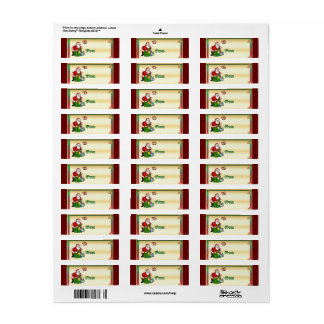 Gift tag Christmas labels