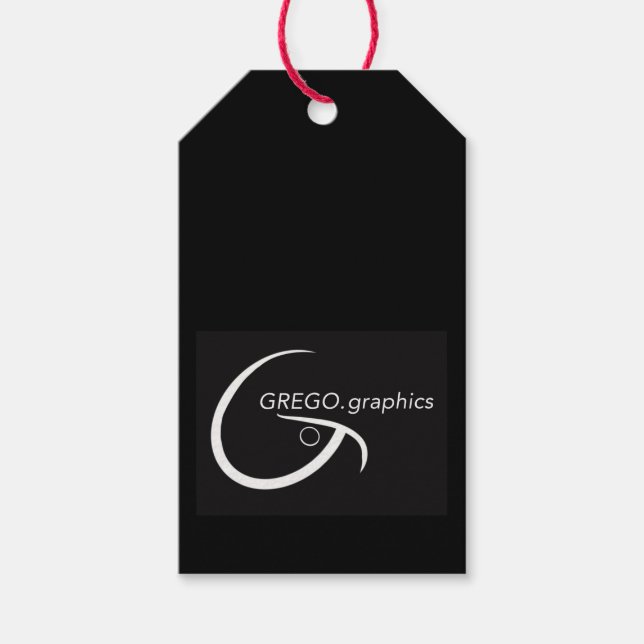 Gift Tag GregoGraphics (Front)