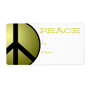 Gift Tag Label Template To/From Customisable