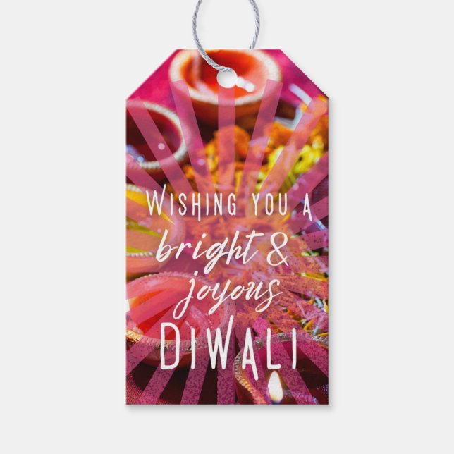 Gift Tag - November - Diwali (Front)
