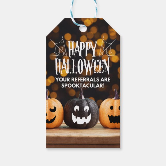 Gift Tag - October - Happy Halloween (Front)