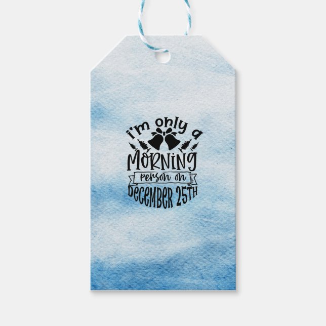 Gift Tag (Set of 10 pcs) - Christmas (Front)