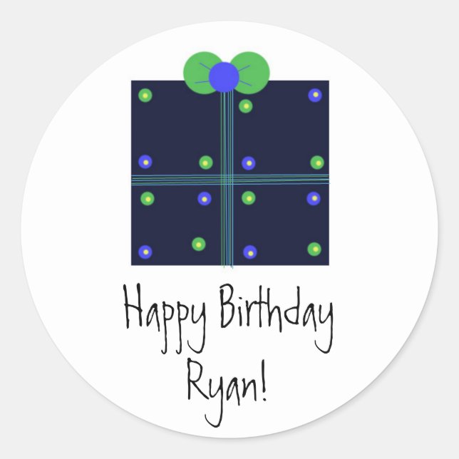 Gift Tag Sticker (Front)