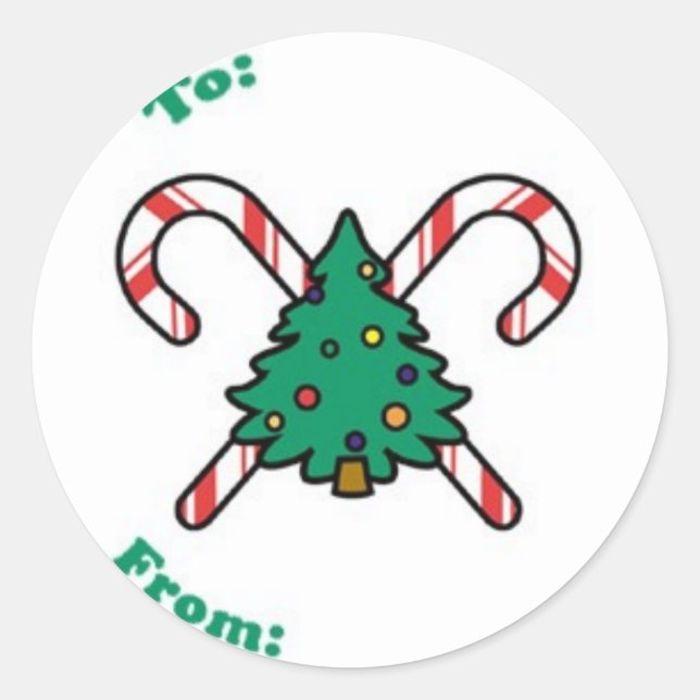 Gift Tag Sticker (Front)