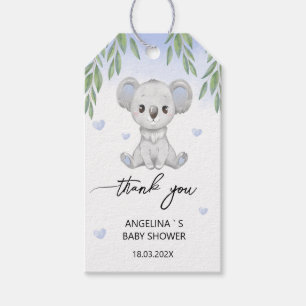 Gift Tag "Thank You" for baby shower.