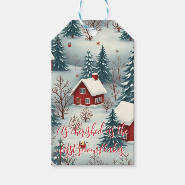 Gift tag ( Winter Wonderland ) (Front)