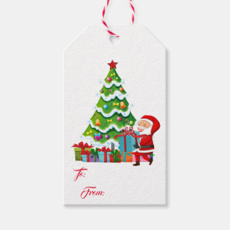 Gift Tags-Christmas Santa Gift Tags