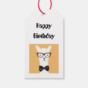 Gift Tags - Happy Birthday Funny Llama