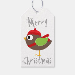 Gift Tags - Holiday Bird