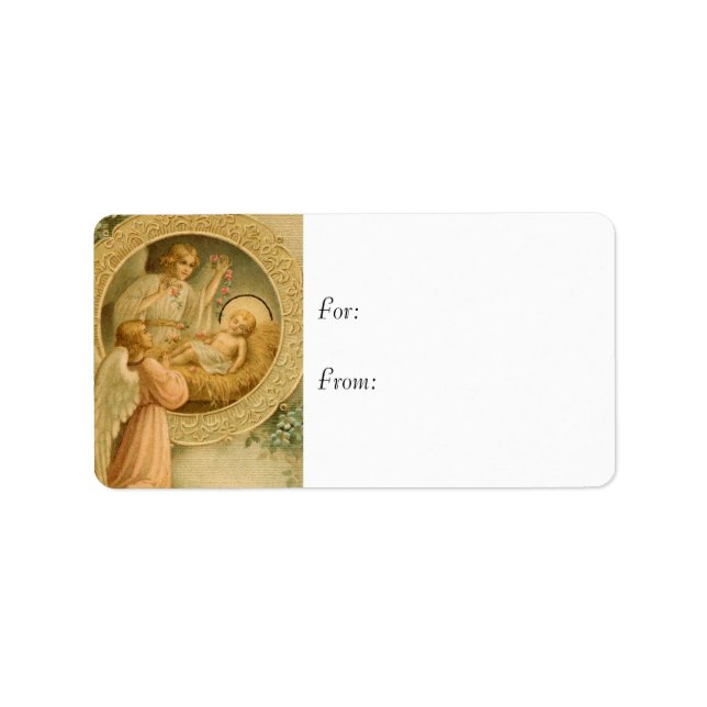 Gift Tags: Love Came Down Label (Front)