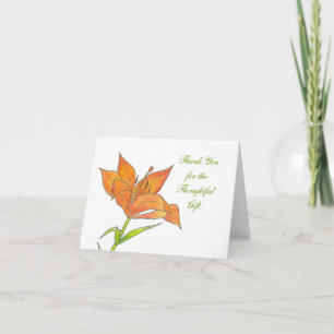 Gift Thank You Card