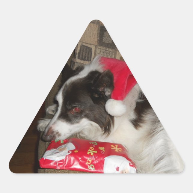 Gift time triangle sticker (Front)