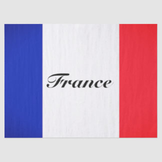 Gift Tissue Paper with French Flag