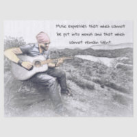 Gift Tissue Paper with Musician