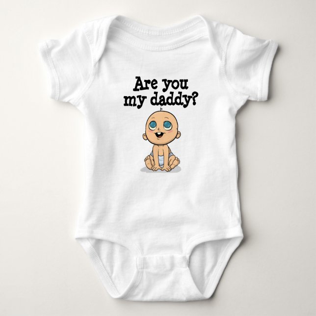 Gift torso for the upcoming daddy baby bodysuit (Front)