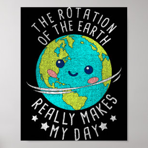 Gift Vegan Nature Earth Day Poster