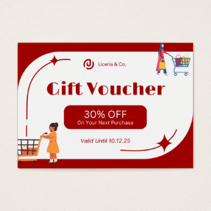 Gift Voucher Profile Card