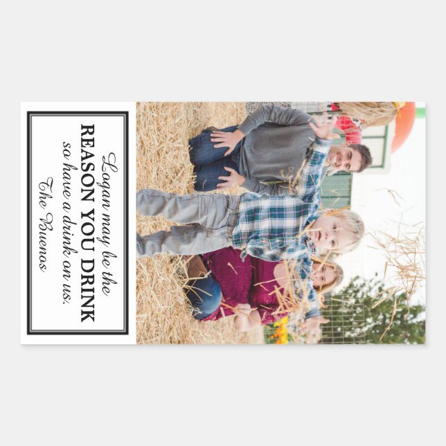 Gift Wine Label (Front)