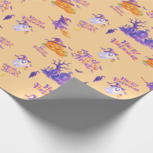 Gift Wrap｜Cute and Pop Halloween Wrapping ① Paper