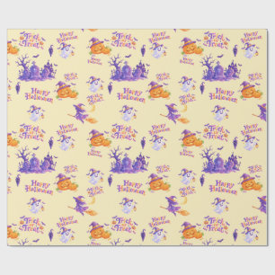 Gift Wrap｜Cute and Pop Halloween Wrapping ② Wrappi Paper