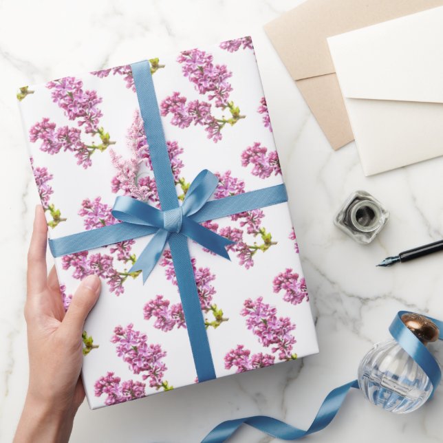 Gift Wrap - Lilac Blossoms (v.2) (Gifting)