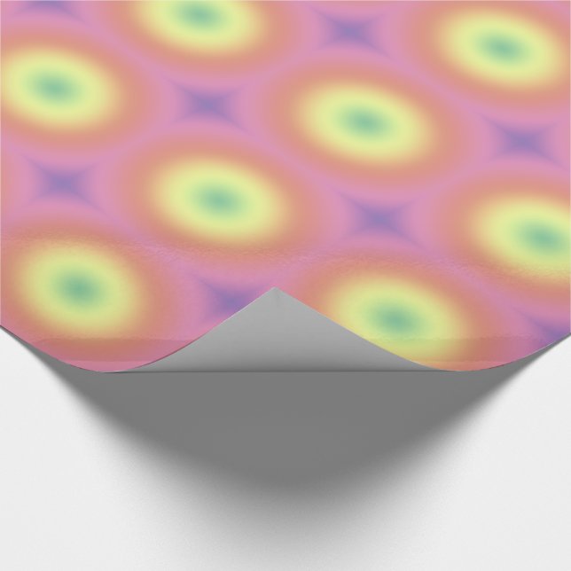 Gift Wrap - Rainbow circles (ver.2) (Corner)