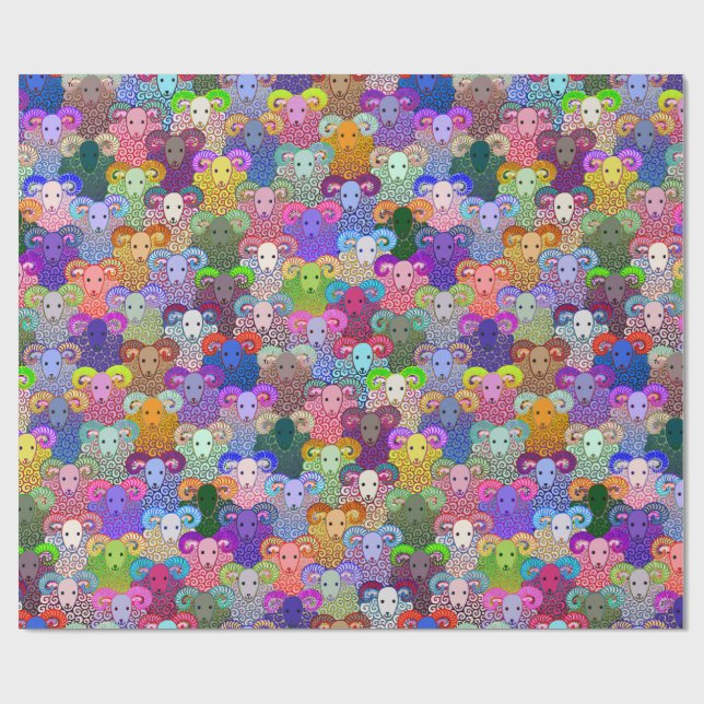 Gift Wrap The Sheep With the Magical Horns (Flat)