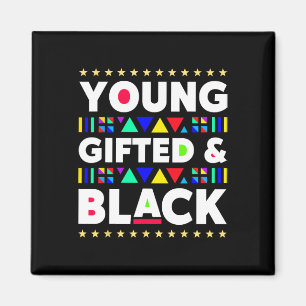 Gifted Black Girl Magic Juneteenth Black History M Magnet