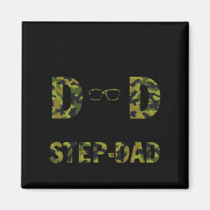 Gifted Me Two Titles Dad And Papa Fathers Day Magnet