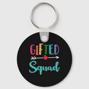Gifted Squad Teacher Byck To School Key Ring